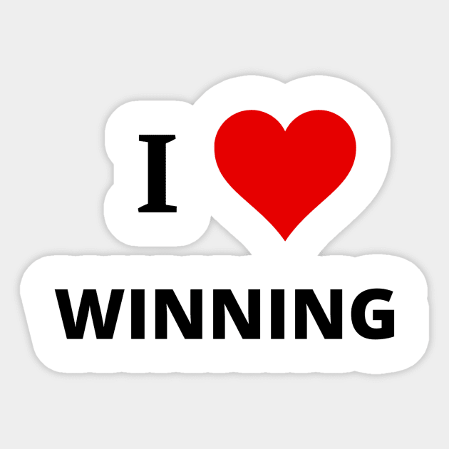 I Love Winning - Sweeping Up Sweepstakes Podcast & YouTube Channel Sticker by Sweeping Up Sweepstakes